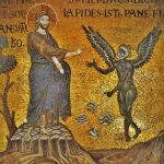 icon of temptation in the wilderness